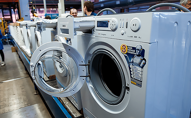Репортаж с завода бытовой техники: как делают стиральные машины АТЛАНТ